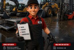 Servicemitarbeiter Werkstattmitarbeiter Maschinenpark Manager
