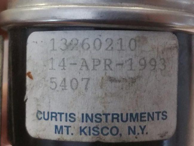 Curtis Batterieanzeige Battery indicator